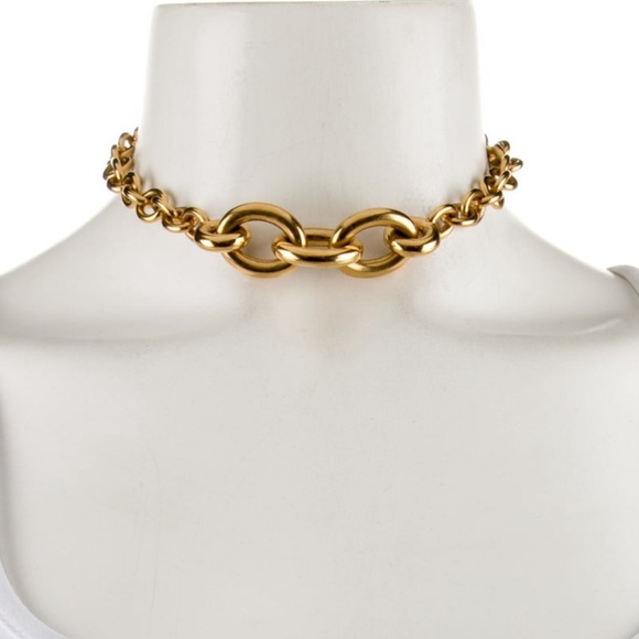 Saint Laurent- Short Link Necklace - Picture 7 of 9